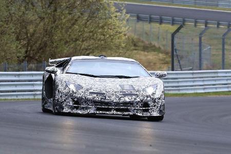 Erlkönig Lamborghini Aventador SVJ
