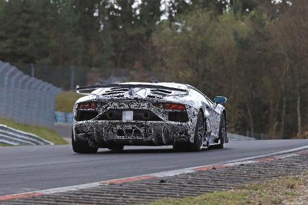 Erlkönig Lamborghini Aventador SVJ