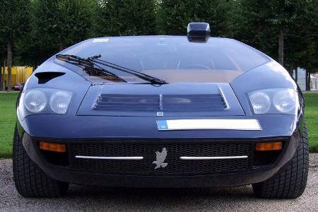 Isdera Imperator 108i, Mercedes C111, Rückspiegel, 01/2016