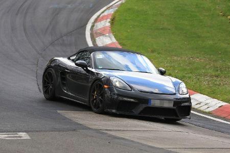 Erlkönig Porsche 718 Boxster Spyder