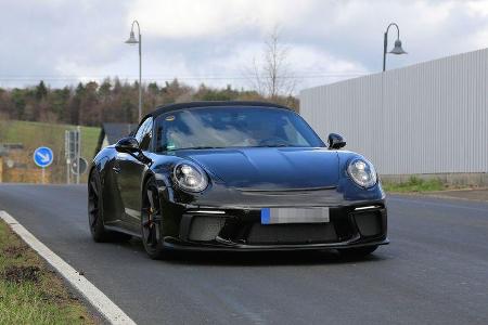 Erlkönig Porsche 911 Speedster
