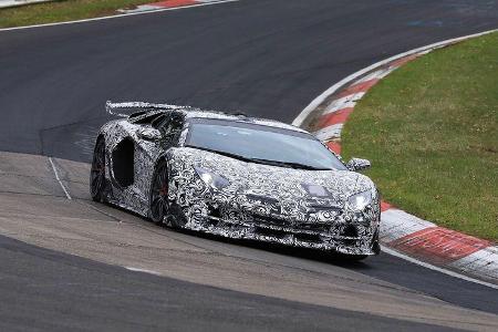 Erlkönig Lamborghini Aventador SVJ