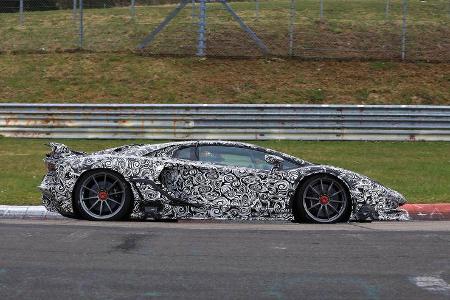 Erlkönig Lamborghini Aventador SVJ