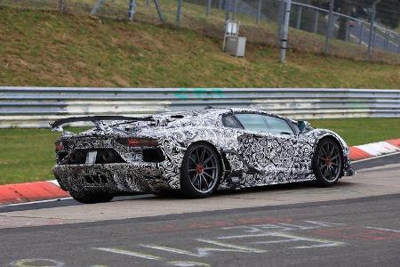 Erlkönig Lamborghini Aventador SVJ