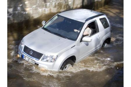 Platz 7: der Suzuki Grand Vitara 1.6. Als Dreitürer ab 19.990 Euro.
