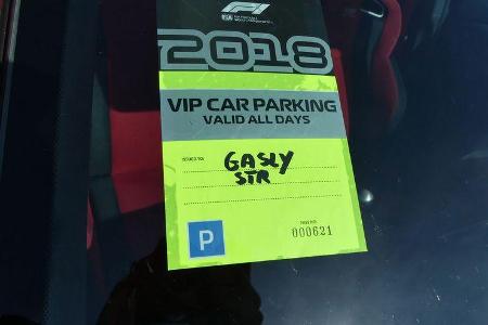Fahrerautos - GP England 2018 - Silverstone