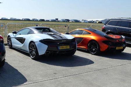 McLaren 570S - McLaren P1 - Fahrerautos - GP England 2018 - Silverstone