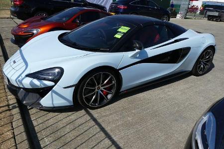 McLaren 570S - Fahrerautos - GP England 2018 - Silverstone