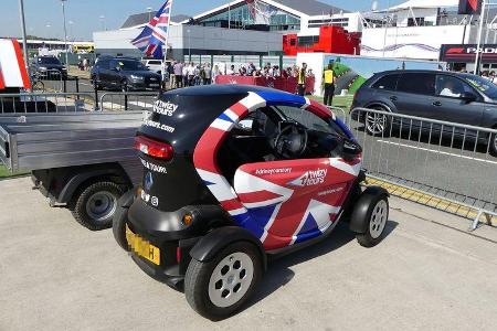 Renault Twizy - Fahrerautos - GP England 2018 - Silverstone