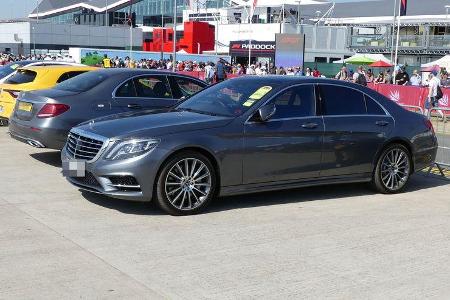 Mercedes S 500 - Fahrerautos - GP England 2018 - Silverstone