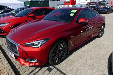Infinit Q60 S - Fahrerautos - GP England 2018 - Silverstone