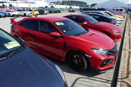 Honda Civic Type R - Fahrerautos - GP England 2018 - Silverstone