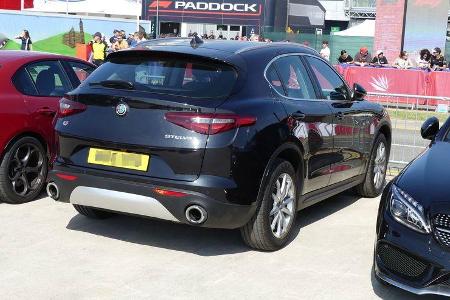 Alfa Romeo Stelvio - Fahrerautos - GP England 2018 - Silverstone