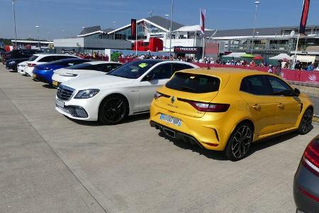 Renault Mégane R.S. - Fahrerautos - GP England 2018 - Silverstone