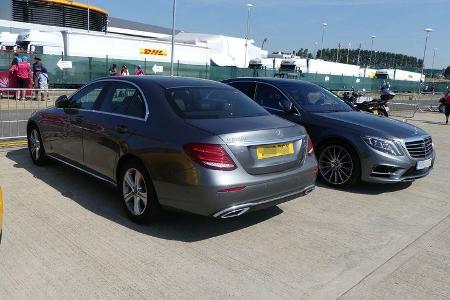 Mercedes E220d - Fahrerautos - GP England 2018 - Silverstone