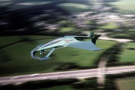 Aston Martin Vision Volante Concept Flugzeug