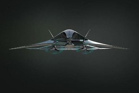 Aston Martin Vision Volante Concept Flugzeug
