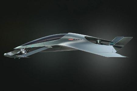 Aston Martin Vision Volante Concept Flugzeug