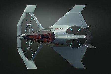 Aston Martin Vision Volante Concept Flugzeug