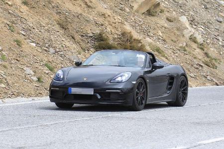 Erlkönig Porsche 718 Boxster Spyder