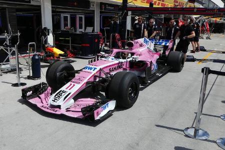Force India - GP Ungarn - Budapest - Formel 1 - Donnerstag - 26.7.2018