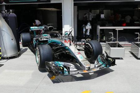 Mercedes - GP Ungarn - Budapest - Formel 1 - Donnerstag - 26.7.2018