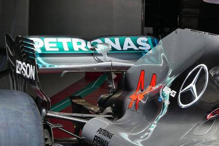 Mercedes - GP Ungarn - Budapest - Formel 1 - Donnerstag - 26.7.2018