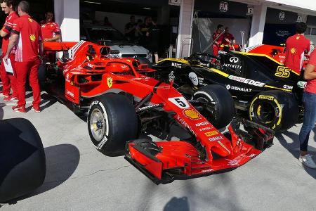 Ferrari - GP Ungarn - Budapest - Formel 1 - Donnerstag - 26.7.2018