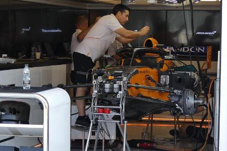 McLaren - GP Ungarn - Budapest - Formel 1 - Donnerstag - 26.7.2018