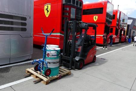 Ferrari - GP Ungarn - Budapest - Formel 1 - Donnerstag - 26.7.2018