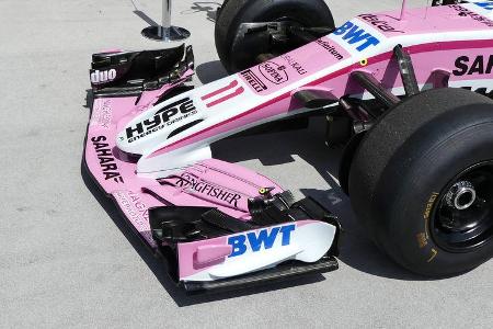 Force India - GP Ungarn - Budapest - Formel 1 - Donnerstag - 26.7.2018