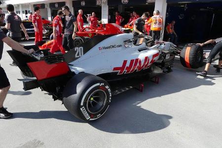 HaasF1 - GP Ungarn - Budapest - Formel 1 - Donnerstag - 26.7.2018