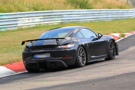 Erlkönig Porsche 718 Cayman GT4