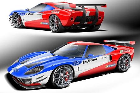 10/2018, Ford GT40 Replika von Superperformance und Magnaflow