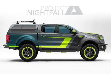 10/2018, 10/2018, Ford Ranger von Project Nightfall auf der SEMA 2018