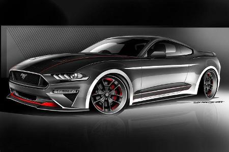 10/2018, CGS Motorsports Ford Mustang GT auf der SEMA Show 2018