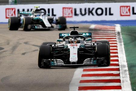 Hamilton & Bottas - GP Russland 2018