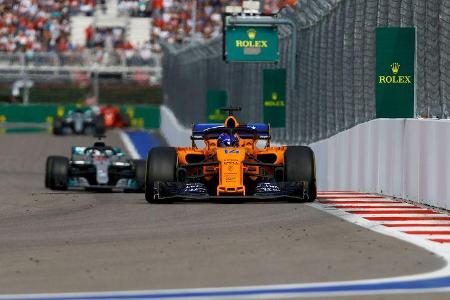 Fernando Alonso - McLaren - GP Russland 2018