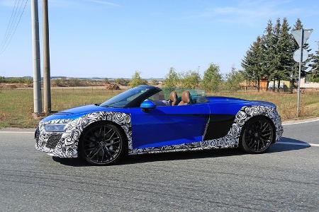 Erlkönig Audi R8 Spyder