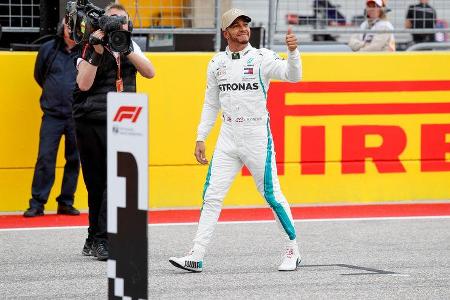 Lewis Hamilton - Mercedes - Formel 1 - GP USA - Austin - 20. Oktober 2018