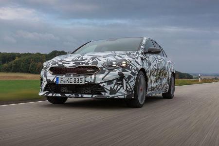 Geht ab 4.500/min ordentlich ab: Der neue Kia ProCeed GT.