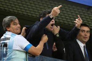 Aufregung nach Argentinien-Spiel: So geht es Diego Maradona wirklich