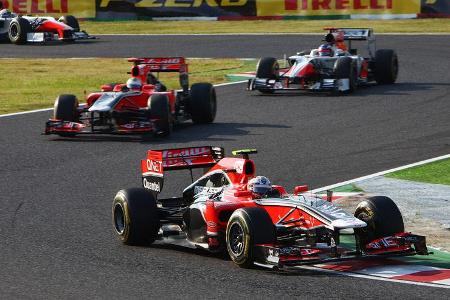 Glock D'Ambrosio Virgin GP Japan 2011