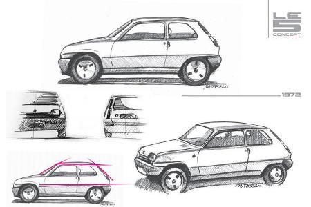 Renault Le 5 Concept Marco Maltese