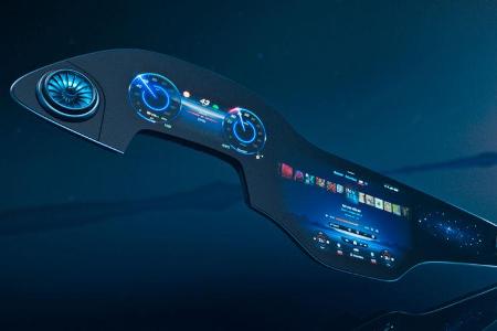 Mercedes EQS MBUX Hyperscreen