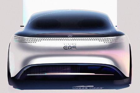 Mercedes EQS Hyperscreen MBUX