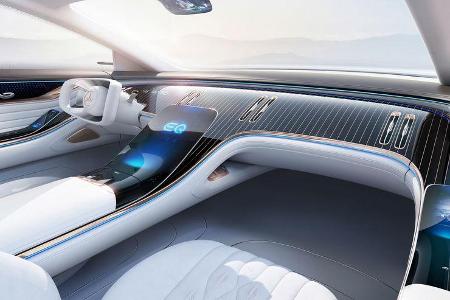 Mercedes EQS Hyperscreen MBUX