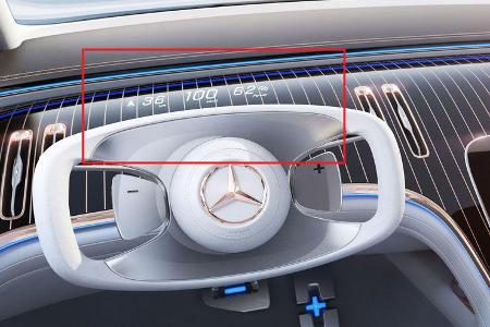Mercedes EQS Hyperscreen MBUX