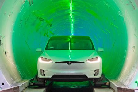 Boring Company Autonome Tesla