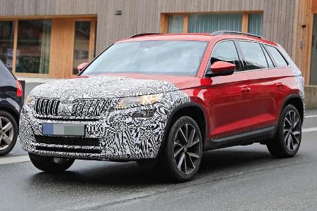 06/2020, Skoda Kodiaq RS Facelift Erlkönig